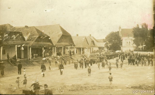 rynek gorajski - zdjcie przedwojenne - okadka